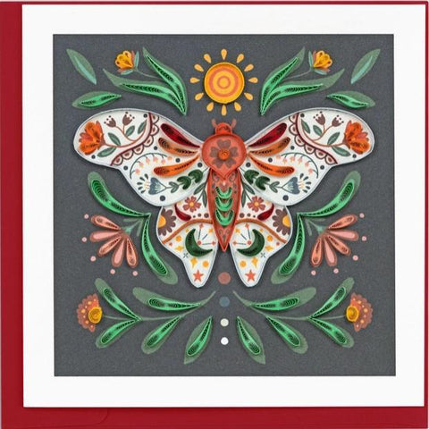 COTTAGECORE MOTH CARD