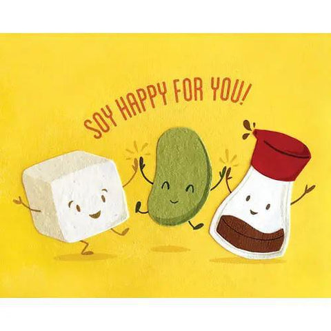 SOY HAPPY CONGRATS CARD