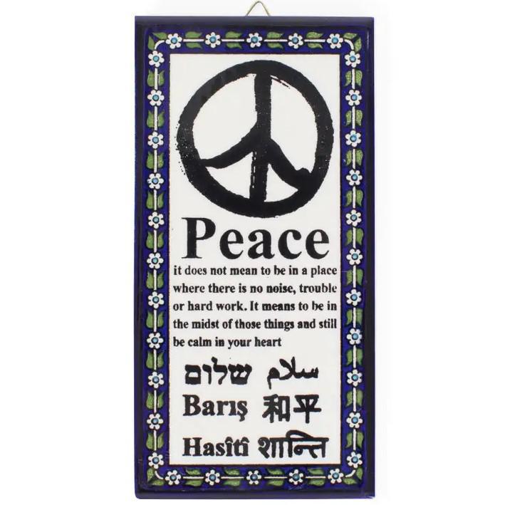 MEANING OF PEACE WALL ART