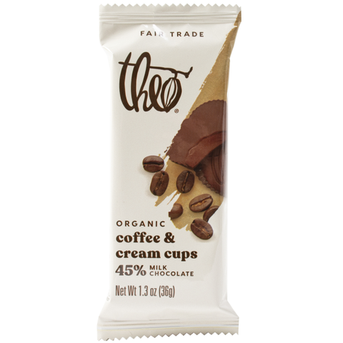 COFFEE & CREAM 45% MILK CHOCOLATE CUPS  (2 PACK)