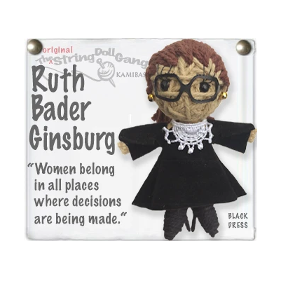 RUTH BADER GINSBURG STRING DOLL