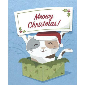 MEOWY CHRISTMAS CARD