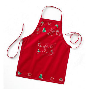 COOKIE CUTTER EMBROIDERED APRON