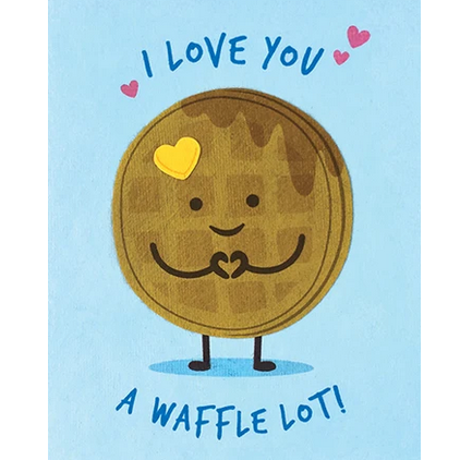 WAFFLE LOVE CARD