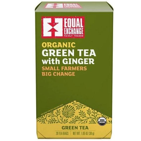 GREEN TEA WITH GINGER