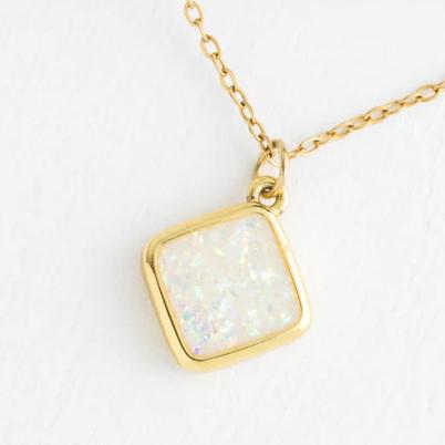 CLARE OPAL NECKLACE