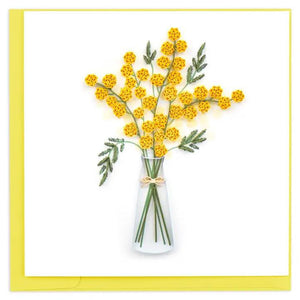 MIMOSA FLOWER CARD