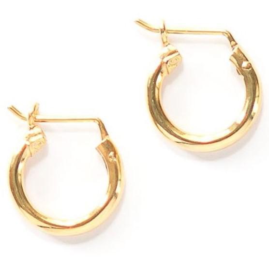 ADRIANA 14K HOOPS