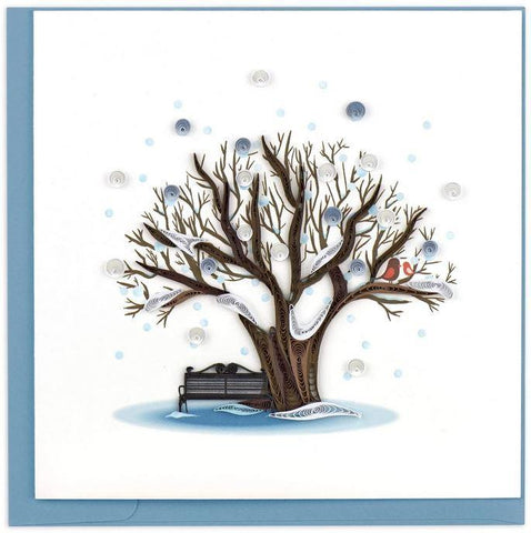 WINTER TREE CARD