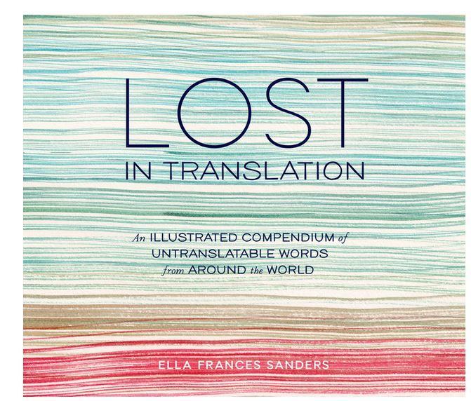 LOST IN TRANSLATION BOOK