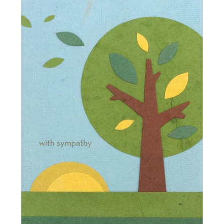 TREE SYMPATHY CARD