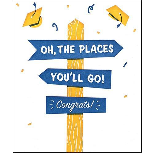 places to send your grad cards PLACES YOU'LL GO GRAD CARD – Bull City Fair Trade