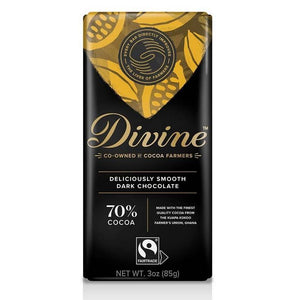 DIVINE 70% DARK CHOCOLATE