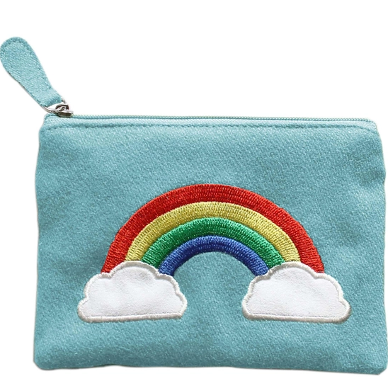 EMBROIDERED COIN PURSE