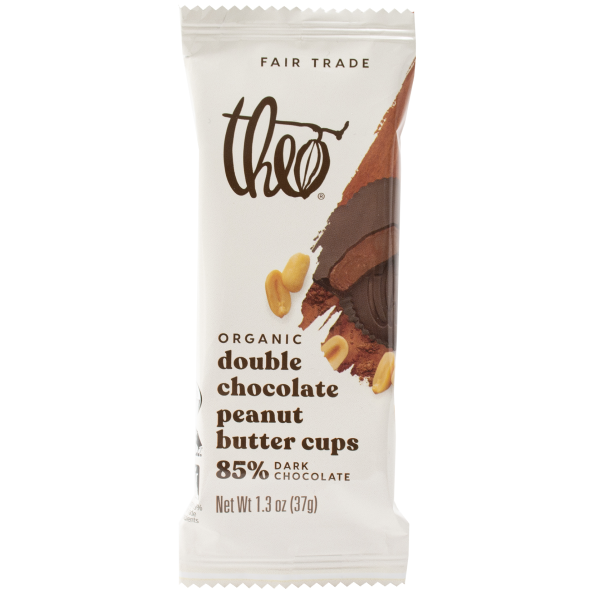 85% DARK DOUBLE CHOCOLATE PEANUT BUTTER CUPS (2 PACK)